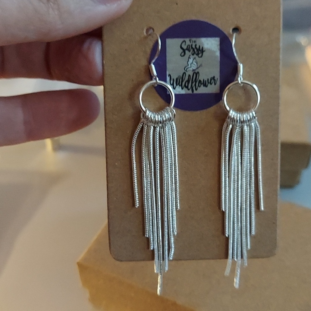 Silver Earrings